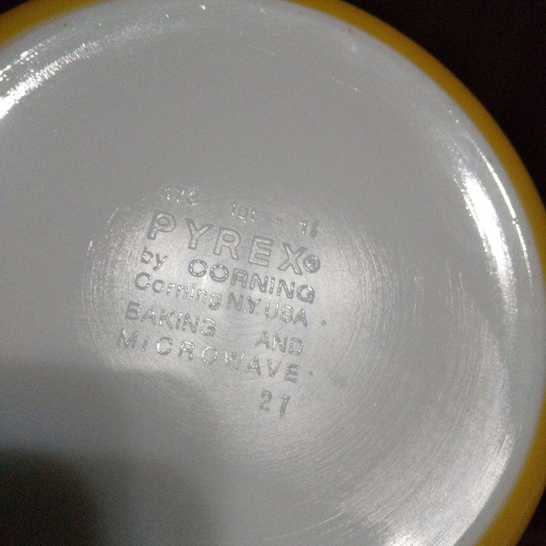 6点 極美品 高さ3サイズ オールドパイレックス キャセロールバタフライゴールド