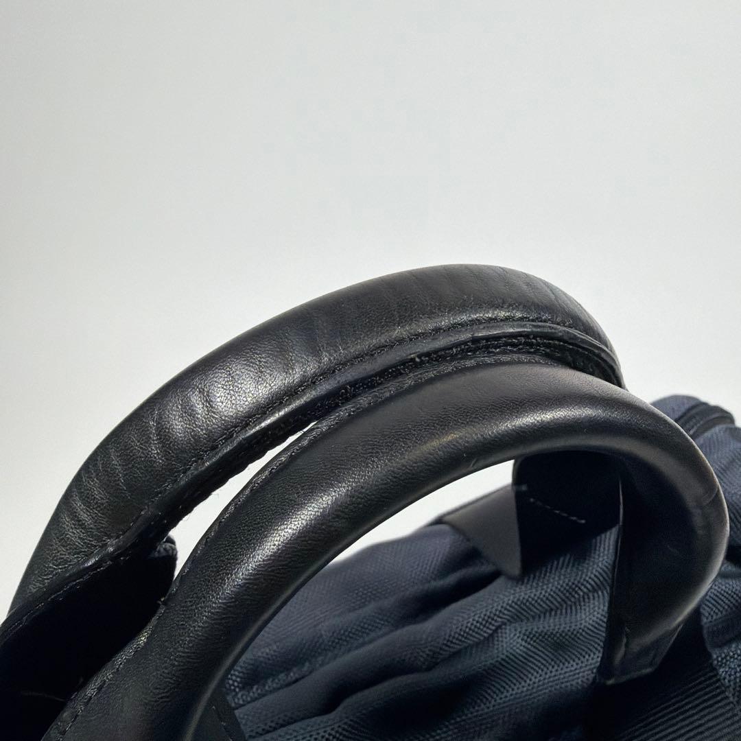 【美品】【希少】トゥミ　ビジネスバッグ　2way ソフネットコラボ　ネイビー