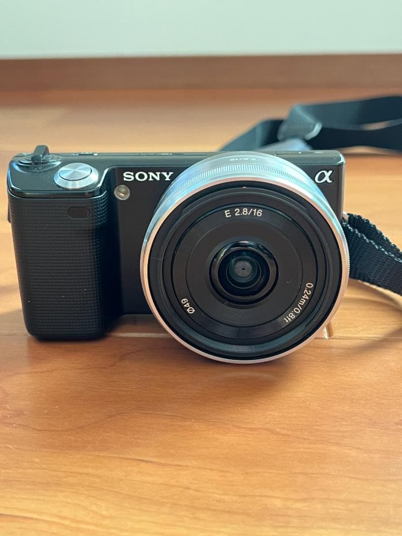 SONY　NEX-5D ミラーレス一眼カメラ　ダブルレンズキット ブラック