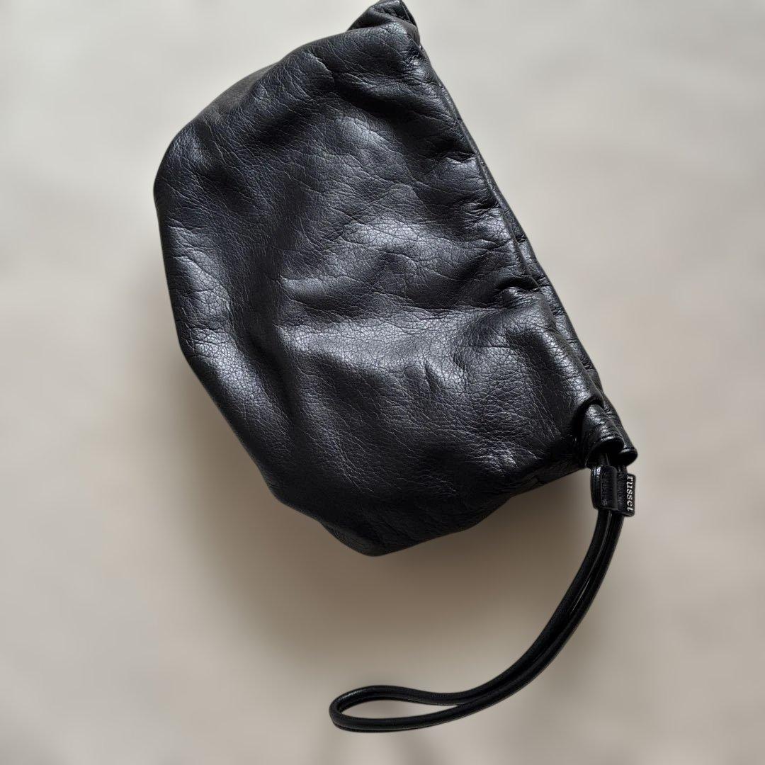 russet ラシット レザー巾着4WAYショルダーバッグ