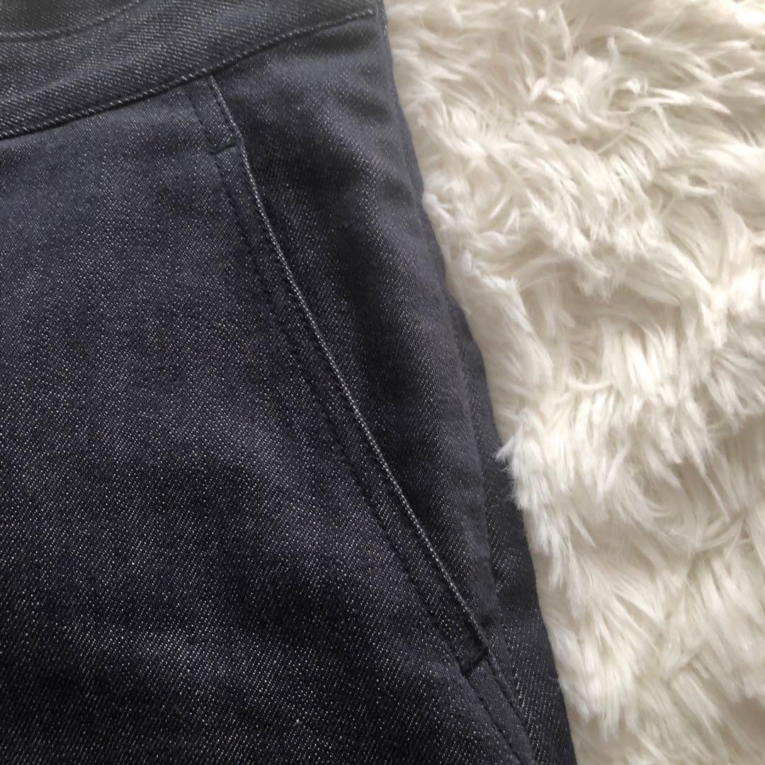 【りんでぃ】FOXEY ガウチョパンツ デニム