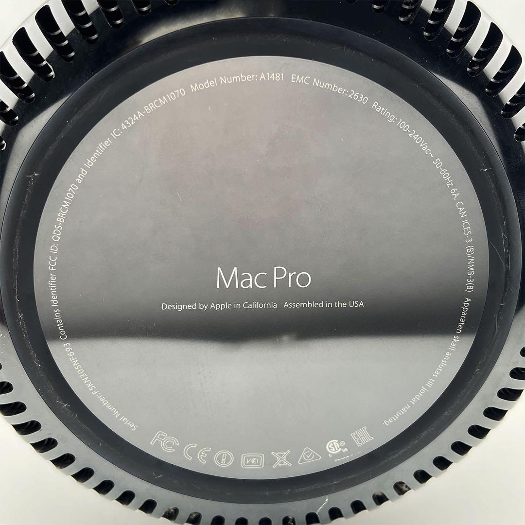 MacPro 2013  メモリ64GB HDD1TB  Xeon A1481