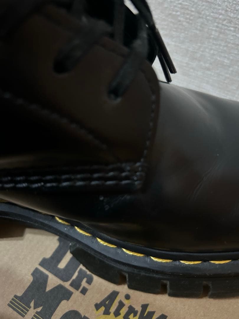 Dr.Martens/RIKARD 8I ブラック ワークブーツ UK7