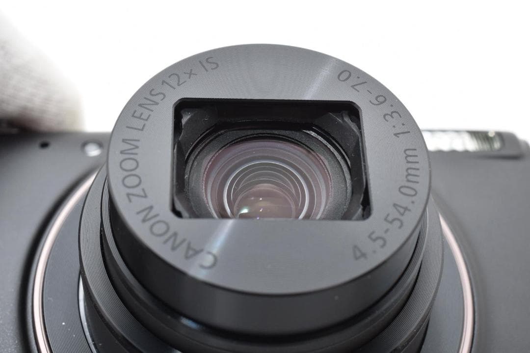 【美品】 キヤノン CANON IXY 650 コンパクトデジタルカメラブラック