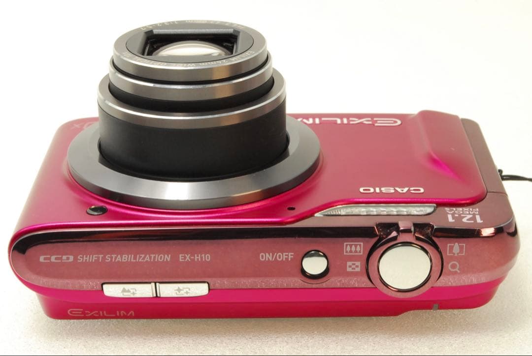 CASIO EXILIM EX-H10 ❤️スマホ転送 動作確認済 ピンク カメラ