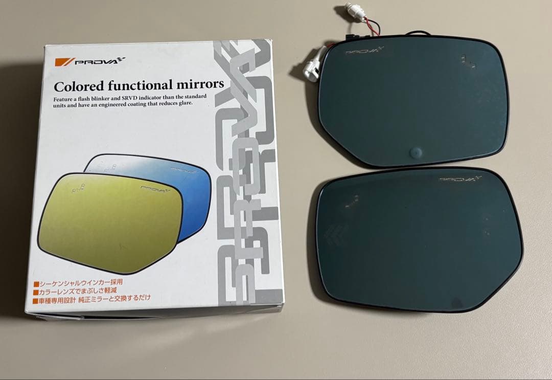 PROVA カラードファンクショナルドアミラー　ブルー　レヴォーグ 他