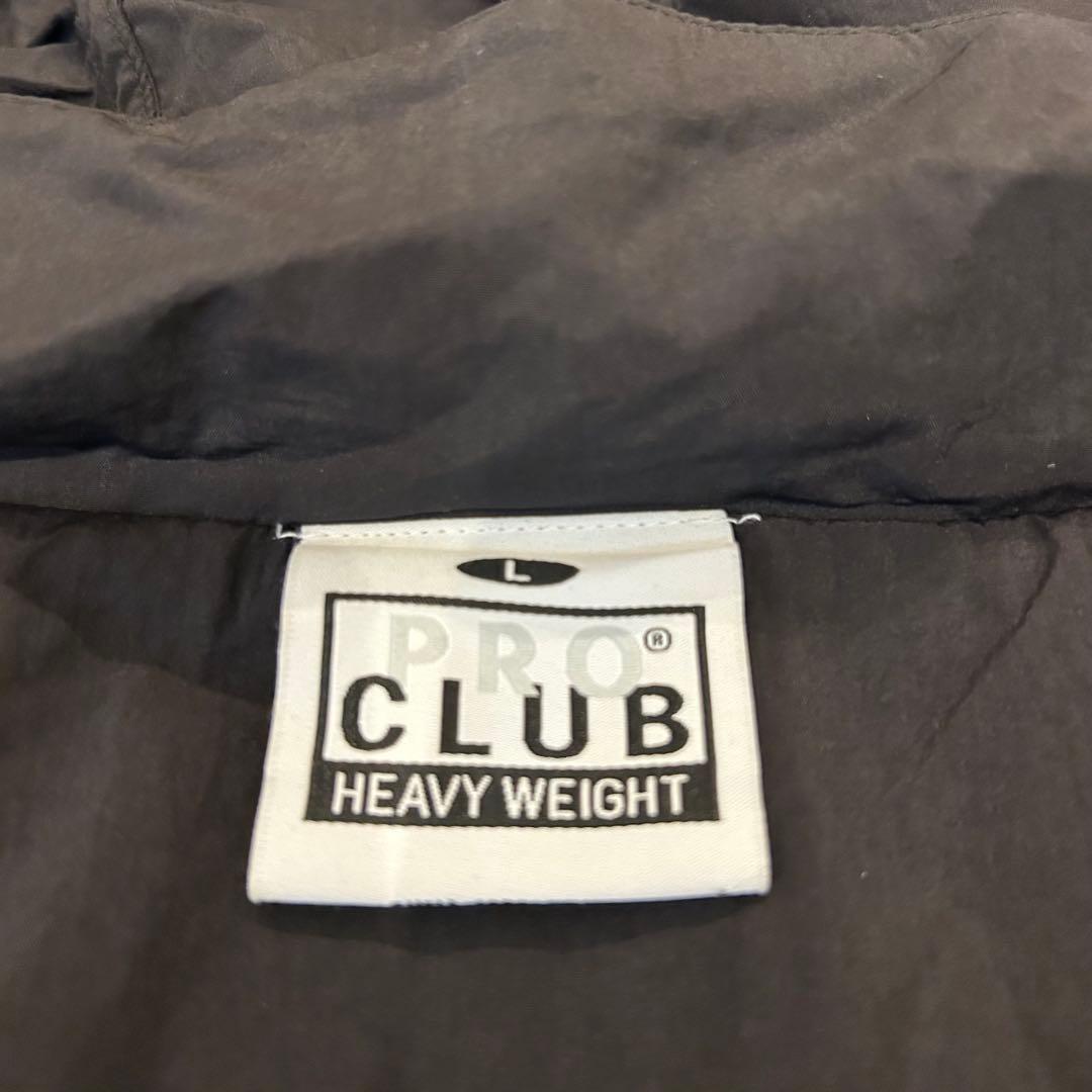 美品　PROCLUB プロクラブ ナイロンジャケット トラックジャケット L 黒