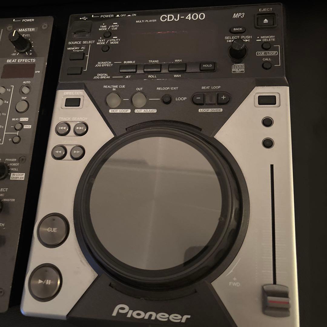 Pioneer パイオニア CDJ-400 & DJM-400 セット