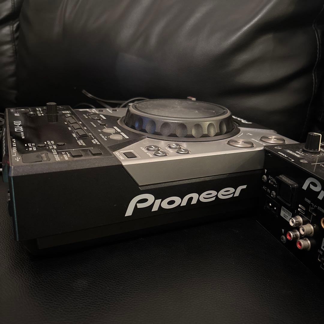 Pioneer パイオニア CDJ-400 & DJM-400 セット