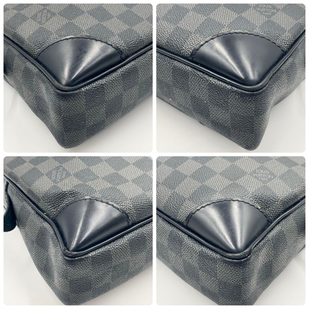 ルイヴィトン ポルトドキュマンボワヤージュ ダミエグラフィット ブラックA4可