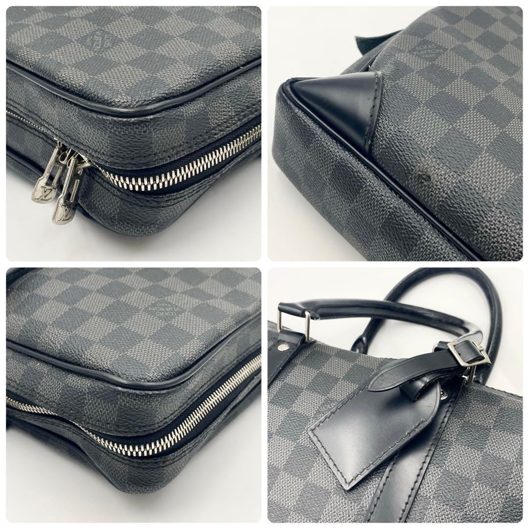 ルイヴィトン ポルトドキュマンボワヤージュ ダミエグラフィット ブラックA4可