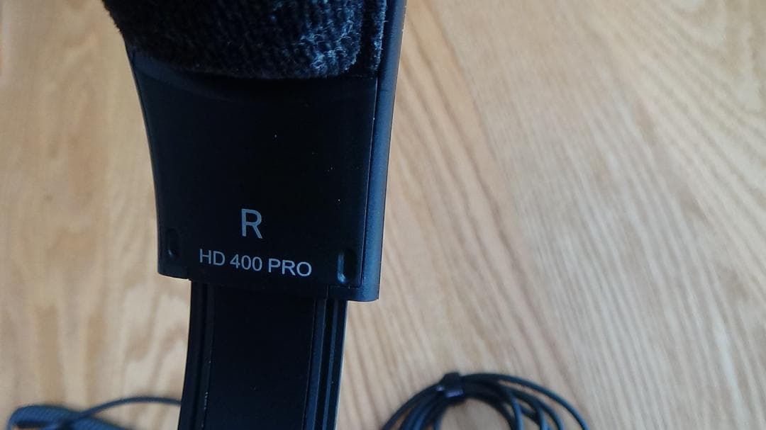 ゼンハイザー　HD 400 PRO ブラック リケーブル可能モニターヘッドホン