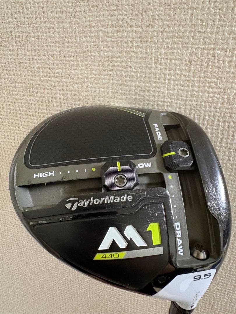 テーラーメイド M1 440 9.5度 (2017)ドライバー　ヘッドのみ