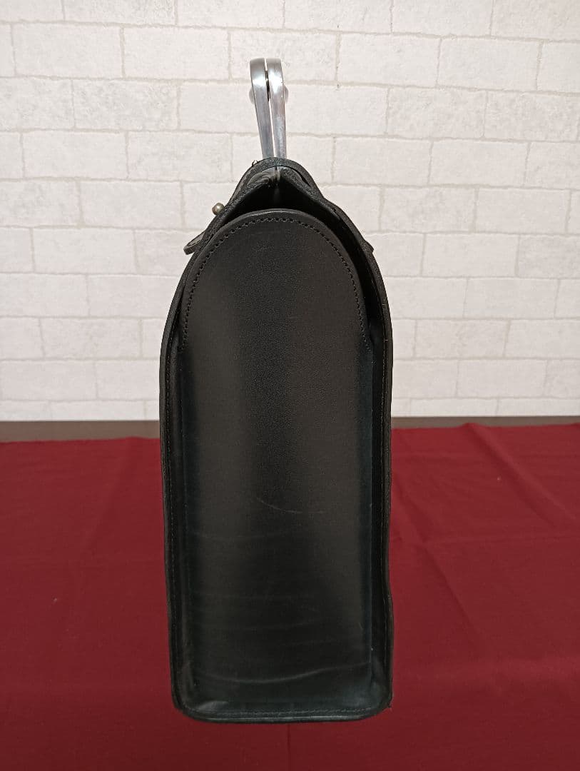 美品! ビルアンバーグBill Amberg ロケットバッグ肉厚ブライドルレザー