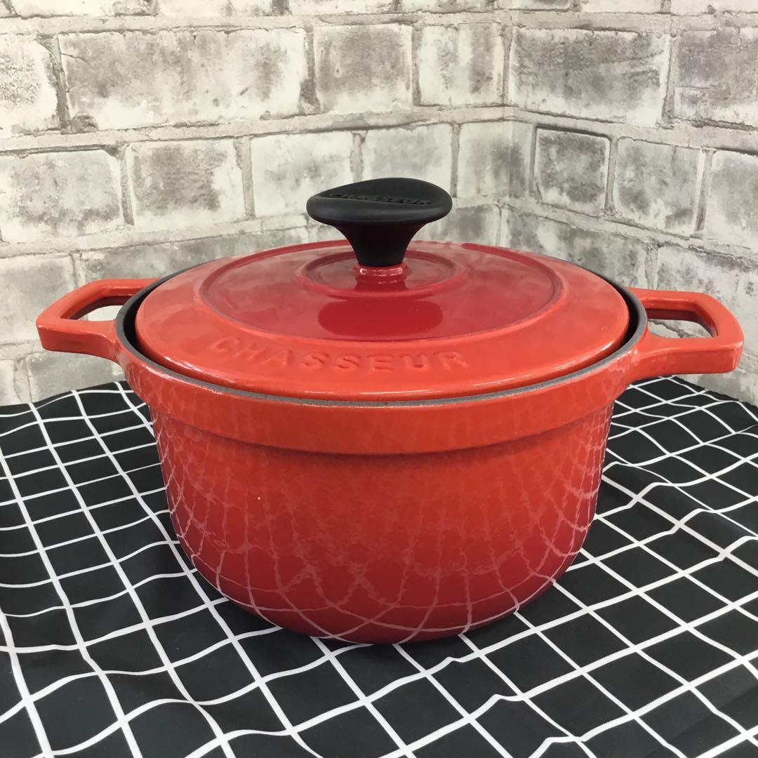 CHASSEUR シャスール　コクエル　ライスココット両手鍋　16cm