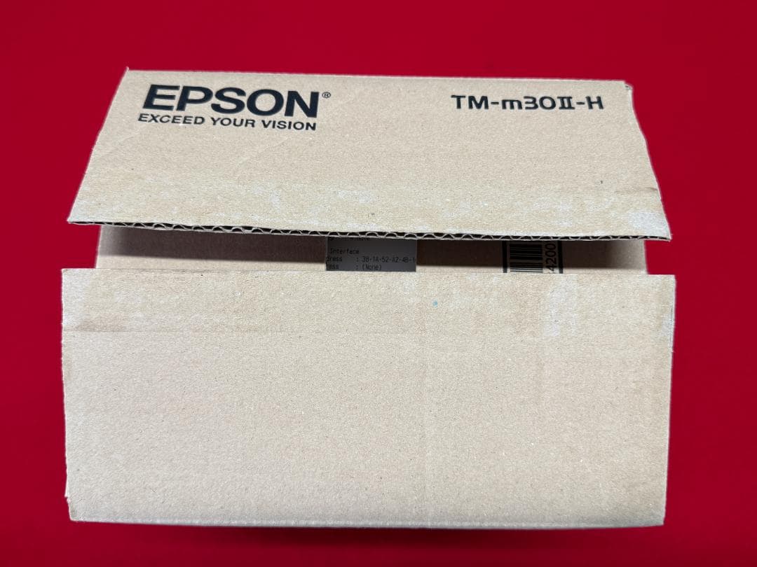 使用極少 EPSON TM-m30Ⅱ-H ブラック レシートプリンター ④