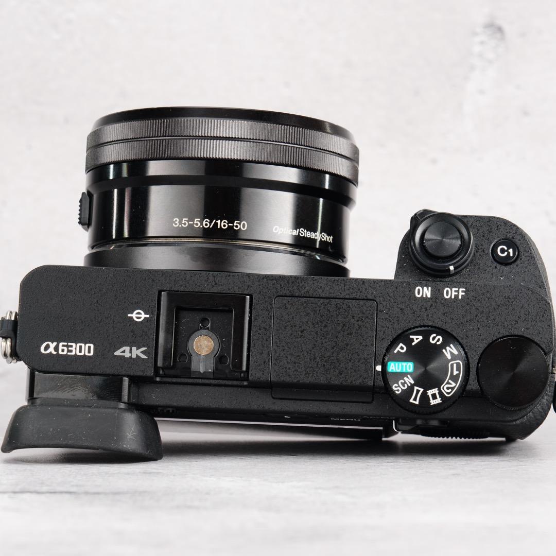【制限解除済】美品 Sony 真・α6300 4K動画 高速AF レンズキット