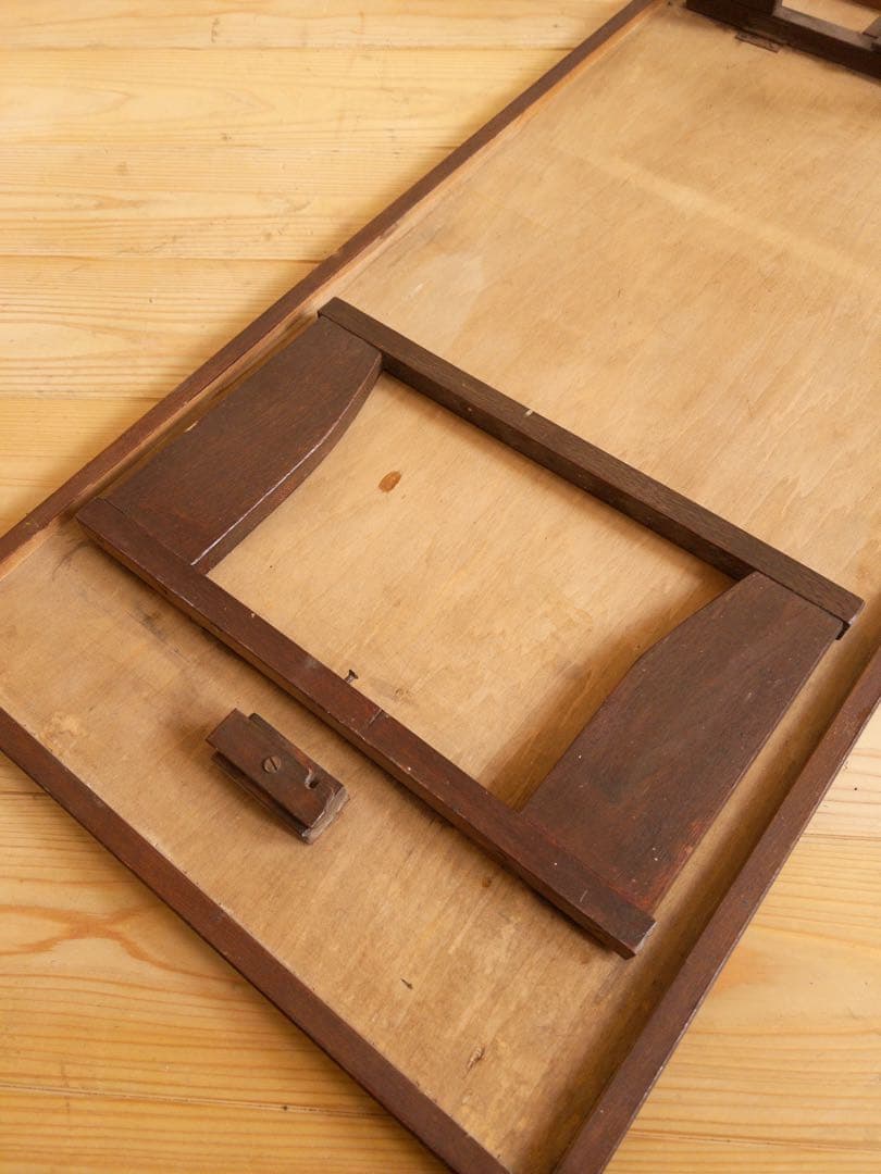 座卓　折りたたみ　木製　横幅88㎝　古道具　古家具　アンティーク　ビンテージ