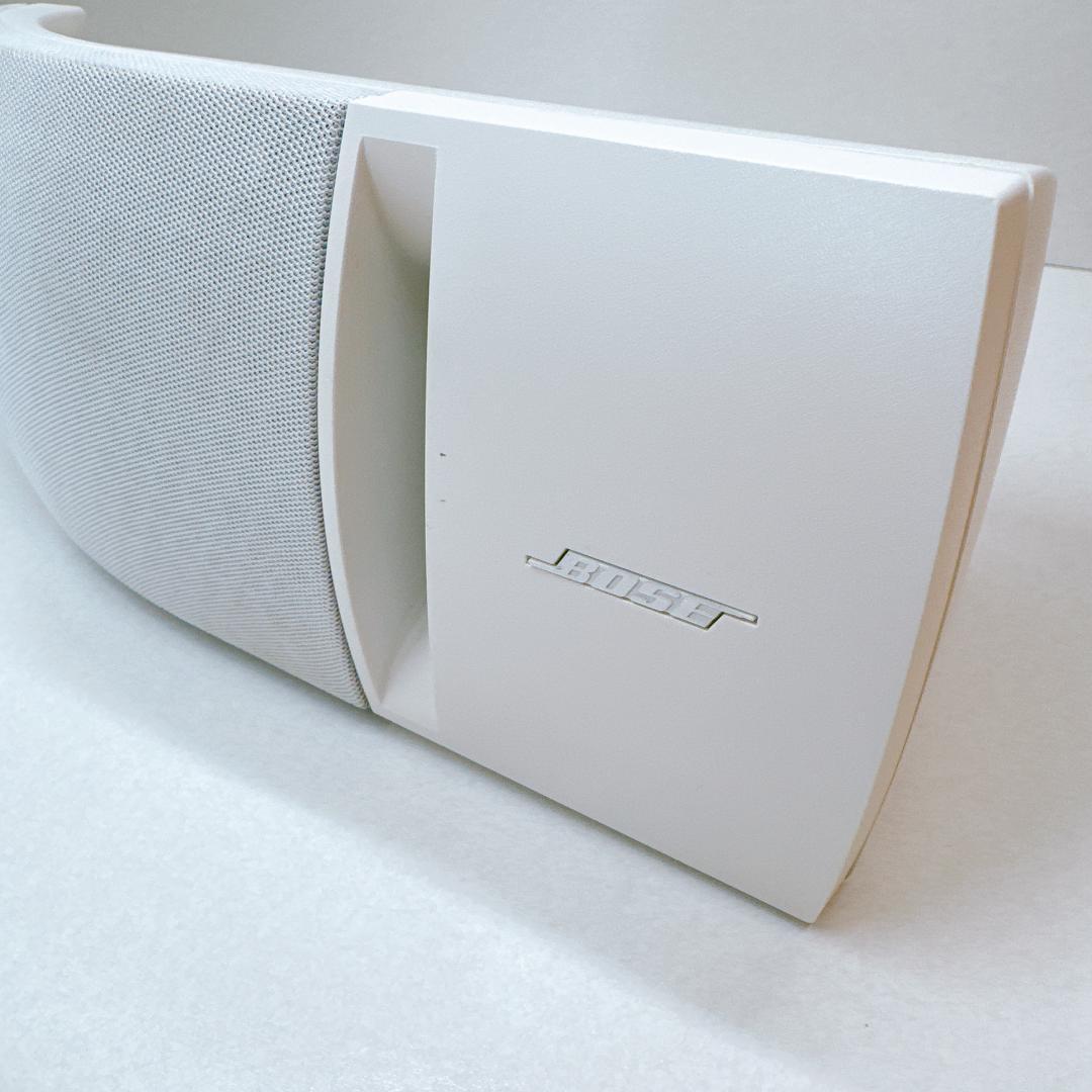 【美品】BOSE 161 W スピーカー ペアセット ホワイト ブラケット付き
