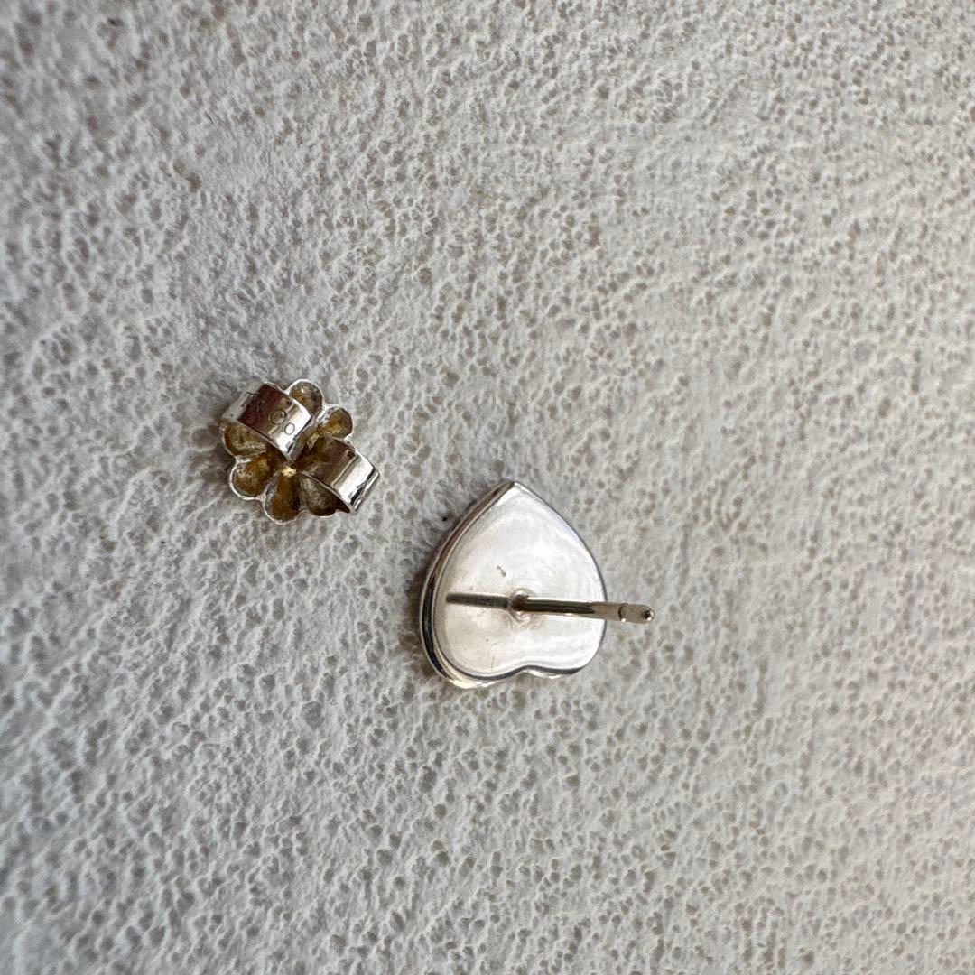 TIFFANY＆Co ティファニーピアスSV925 ハートモチーフ ピアス　片耳