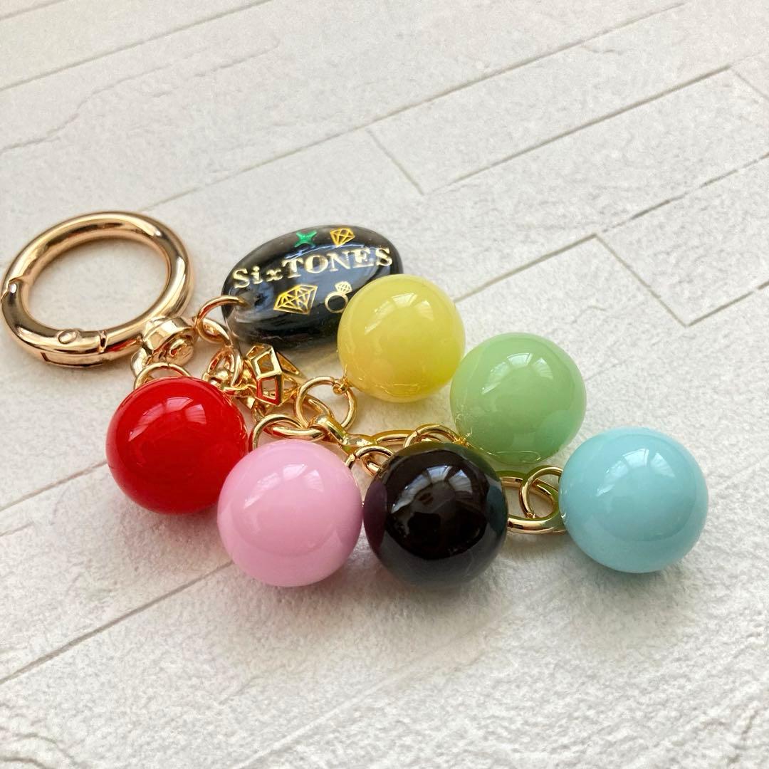 りんりんページ SixTONES名入れキーホルダー／チャーム　10点