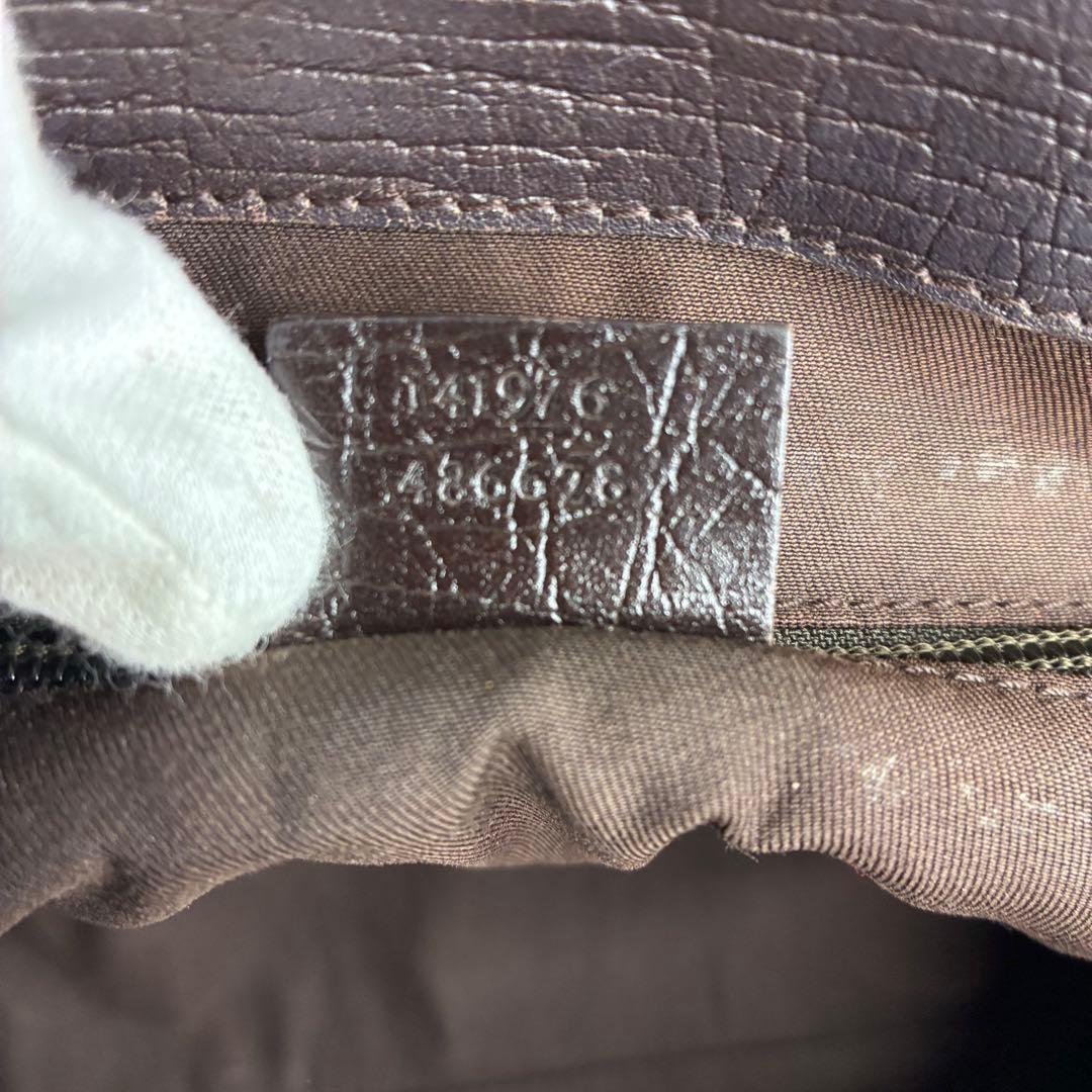 120 GUCCI グッチ　ハンドバッグ　トートバッグ　GG柄　lv5