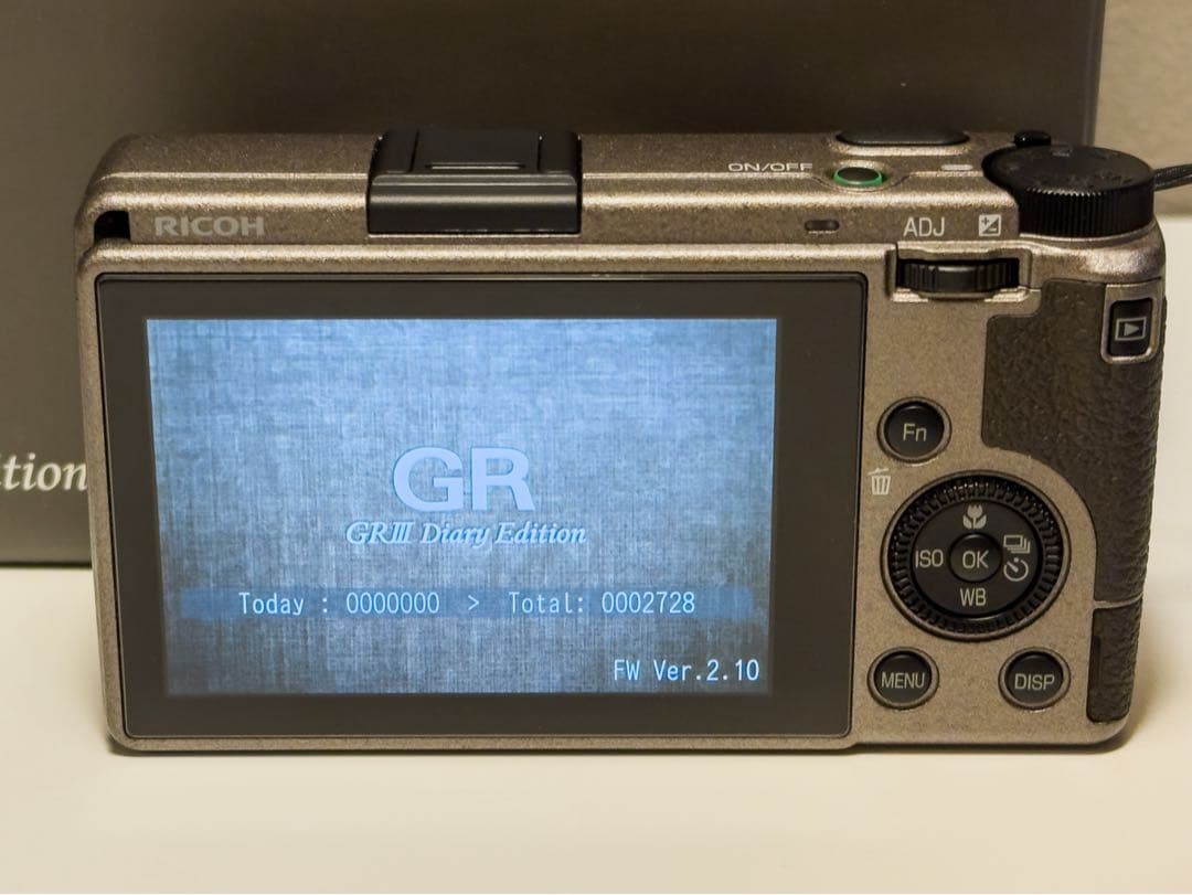 美品 RICOH GR III Diary Edition SD 128GB