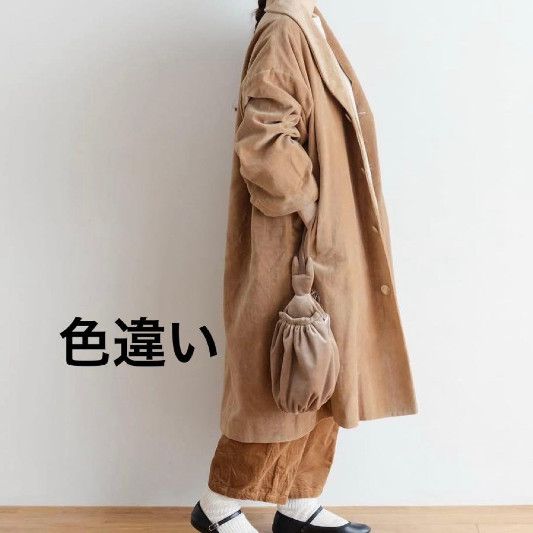 人気作家さま　ウサギ型ハンドバッグ ベージュ