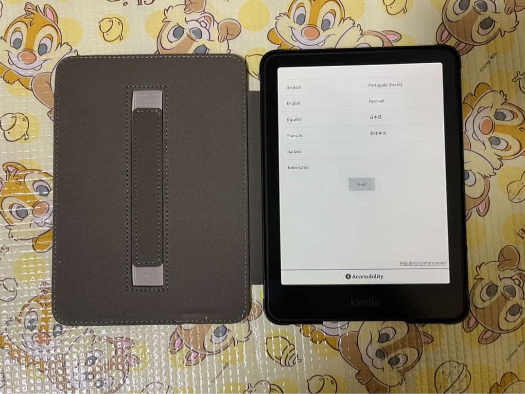 Kindle Paperwhite 第12世代 16GB 本体 カバー付