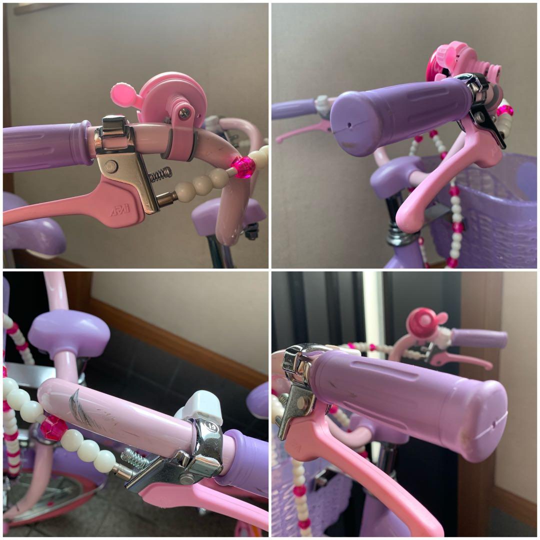 子供　自転車 小さなプリンセスソフィア　両立スタンド　16インチ