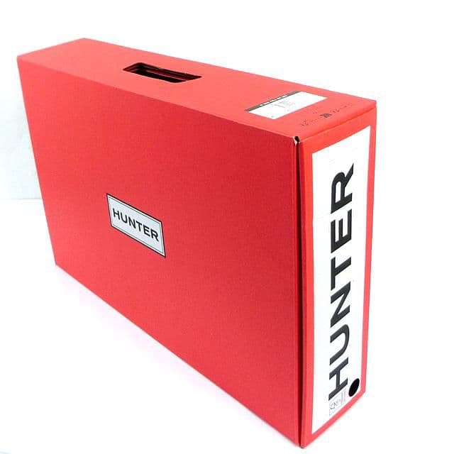 新品ハンターHUNTERレディースレインブーツ・ブラック　UK6-25cm
