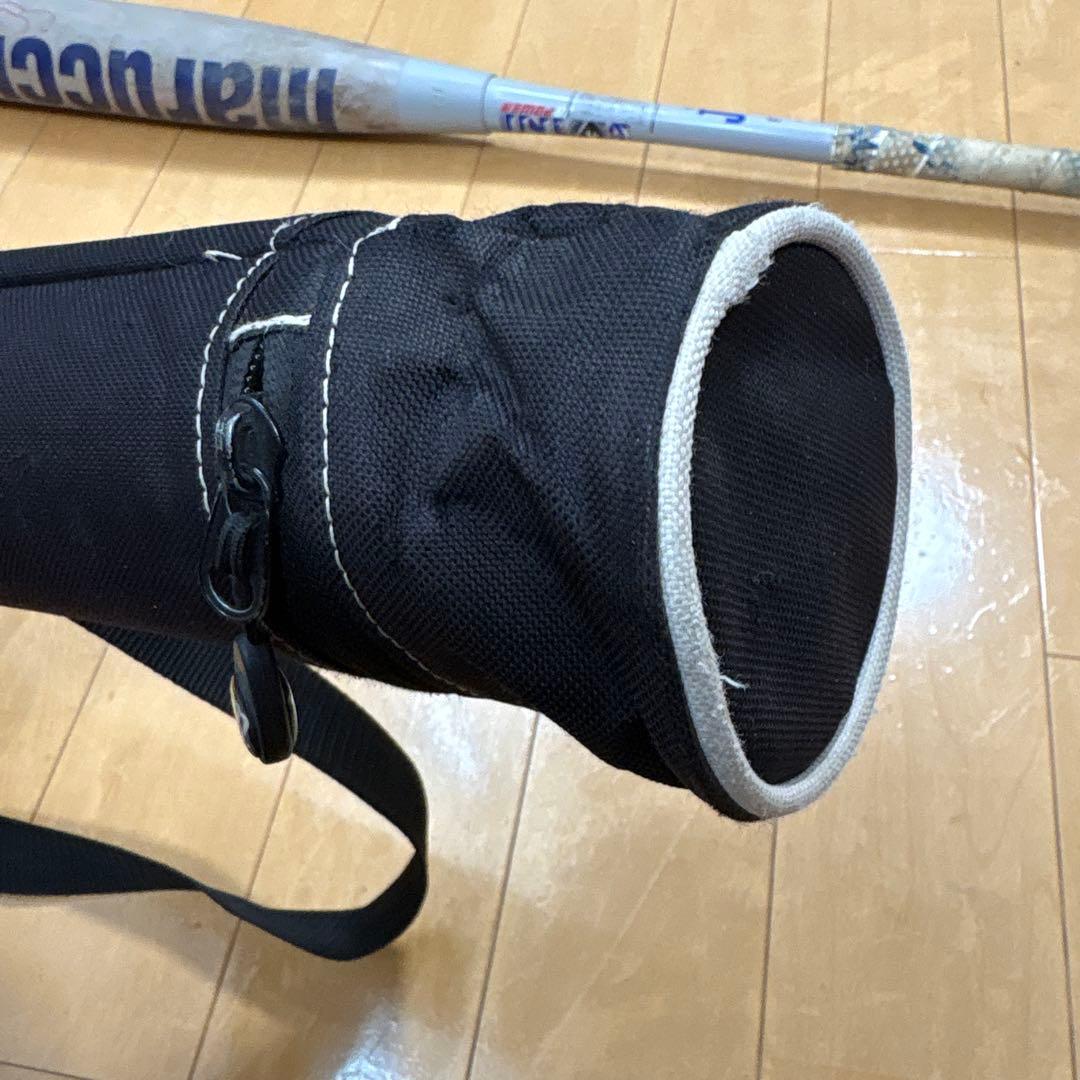 青ワニ　ワニクラッシャージュニア軟式用　　82cm ケース付き