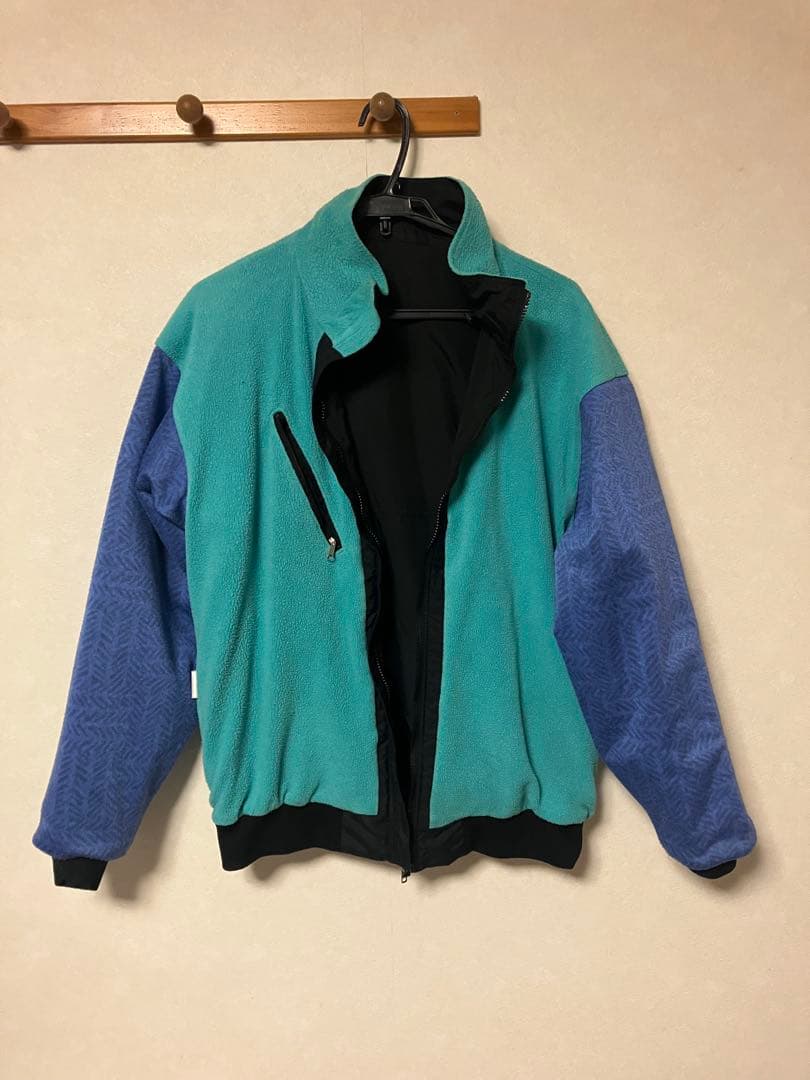 『美品』雪なしタグ93年USA製パタゴニアシェルドシンチラ　　ブラック…XL