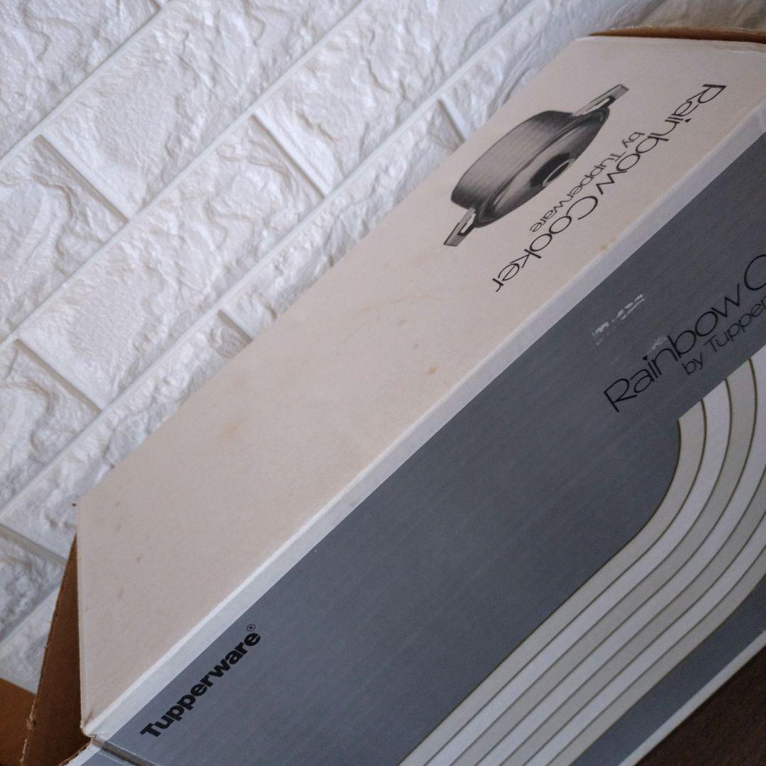 ♦未使用　タッパーウェア　寸胴鍋　(２１cm ５.４L)　レインボークッカー