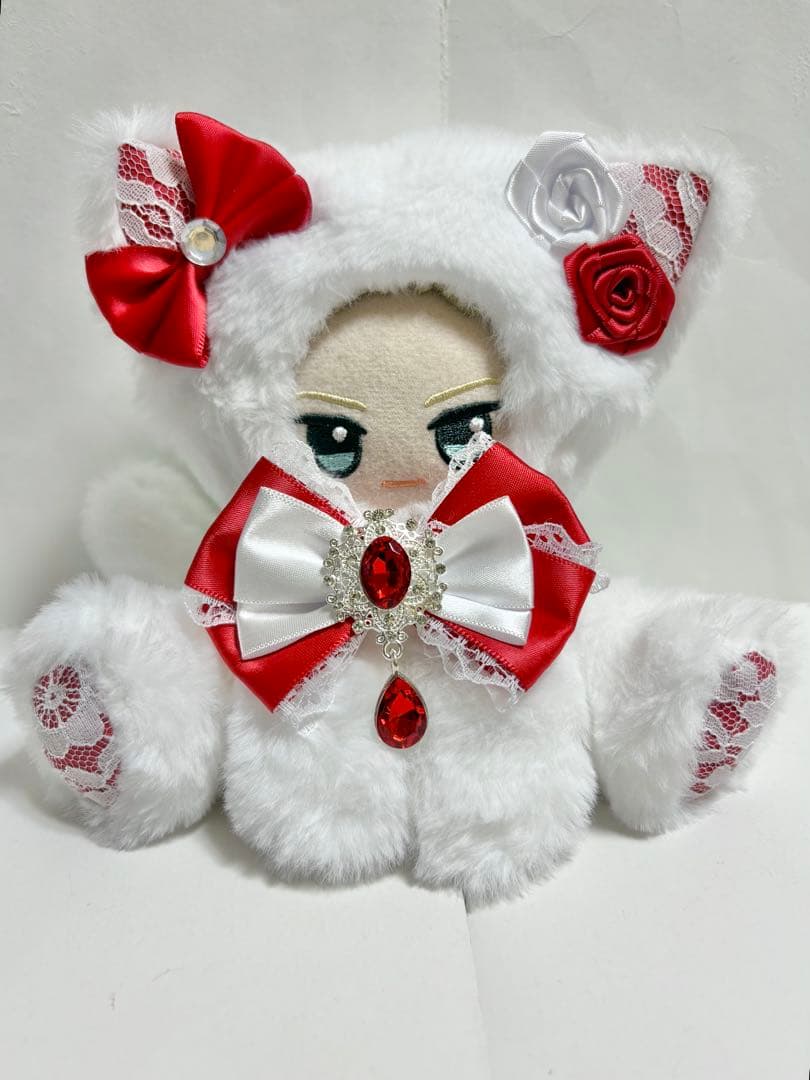 ♡♡まとめ買いお値下げ様 3点 ぬい服 着ぐるみ おすわり 約10~12cm