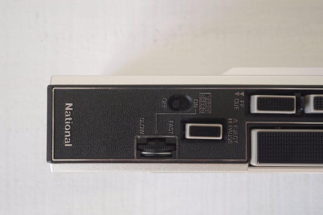 National カセットレコーダー RQ-333 ケース&アダプター付き 美品