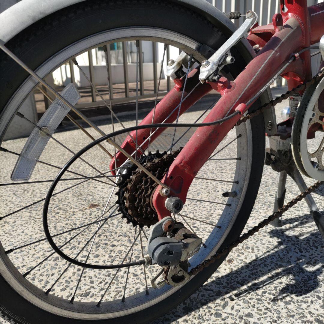 【お引取り専用】DAHON route　ダホン　ルート　20インチ　レッド