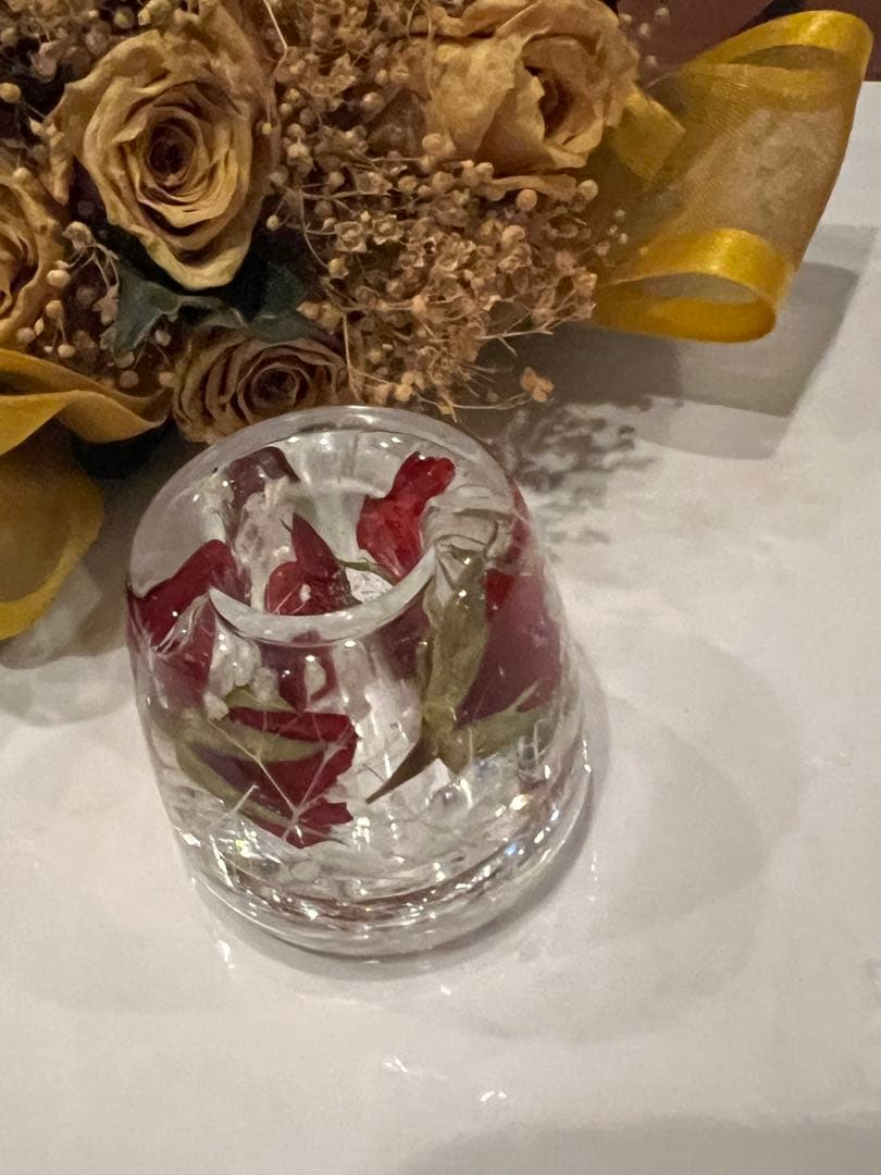 固まるハーバリウム