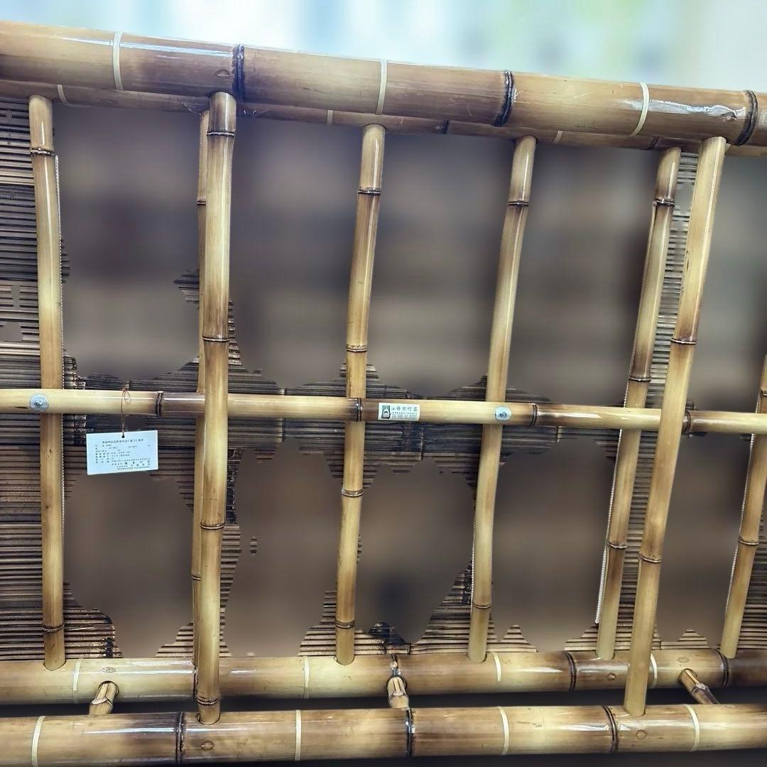 梅里竹芸　竹製シングルベッド