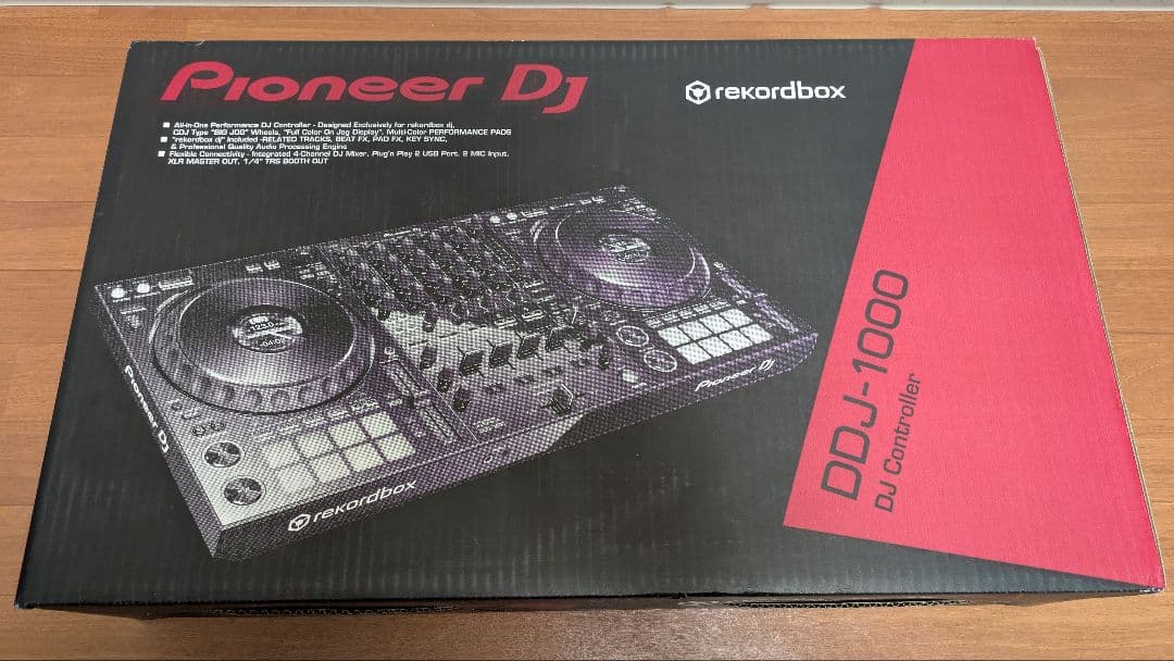 美品 22年製 箱有り Pioneer DDJ1000 PCスタンド付き