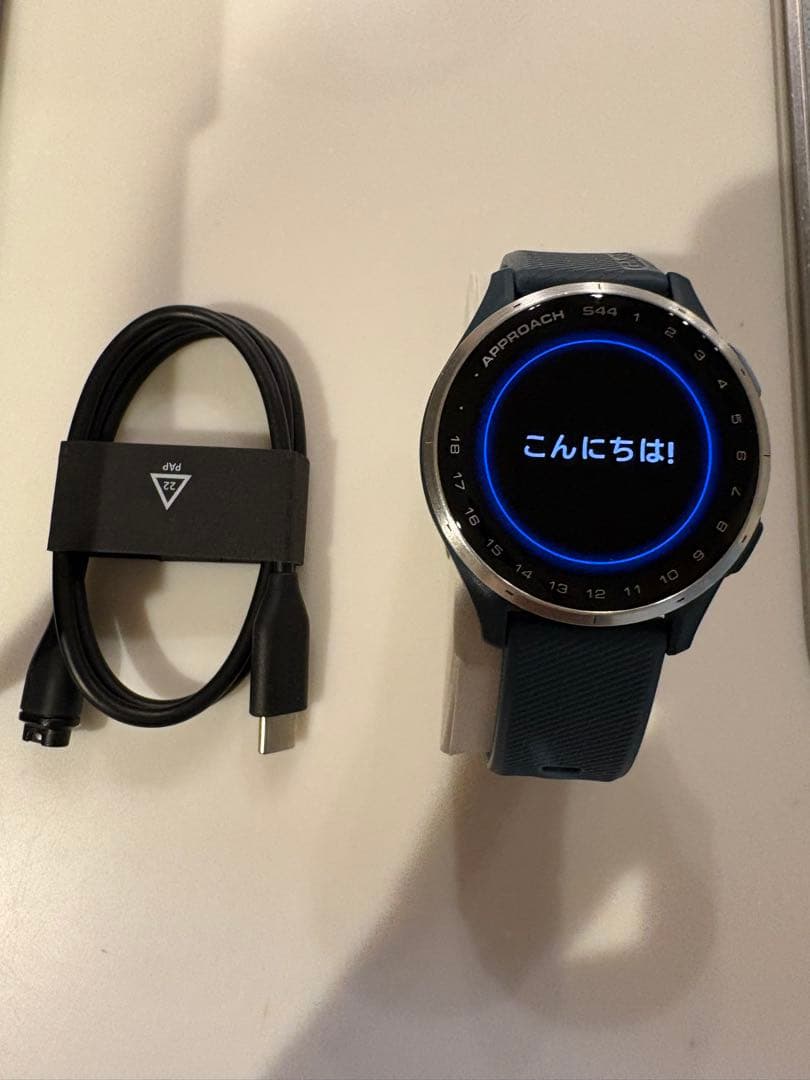 【明治の大砲】 GARMIN APPROACH S44 GPSウォッチ