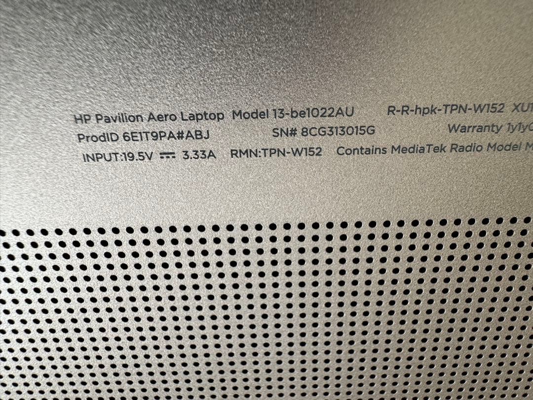 ピンク/最軽量957kg/HP Pavilion Aero 13/Ryzen 7