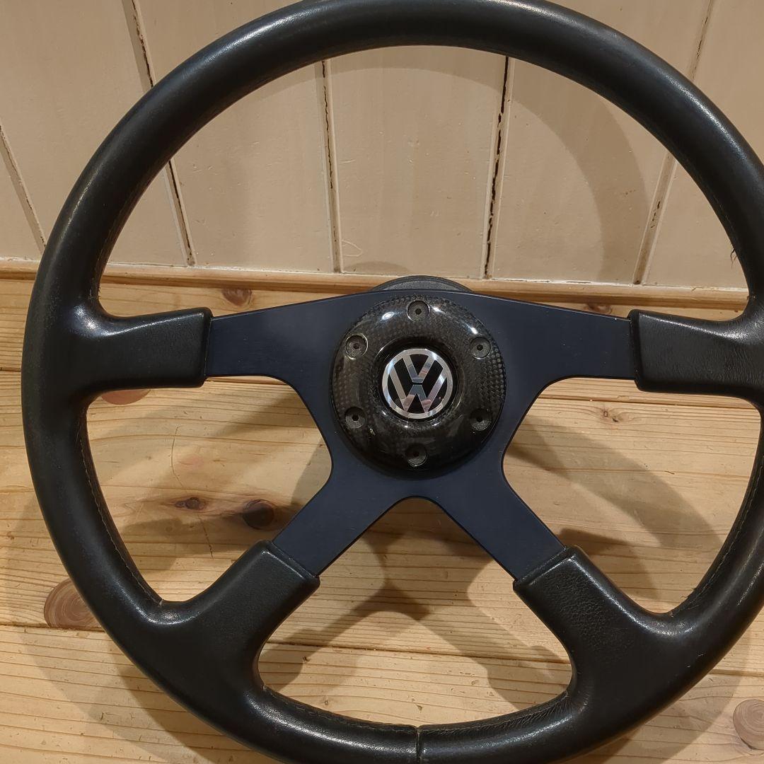 momoステアリングホイール・ワーゲンホーンボタン・ヴァナゴンＴ4ボスセット