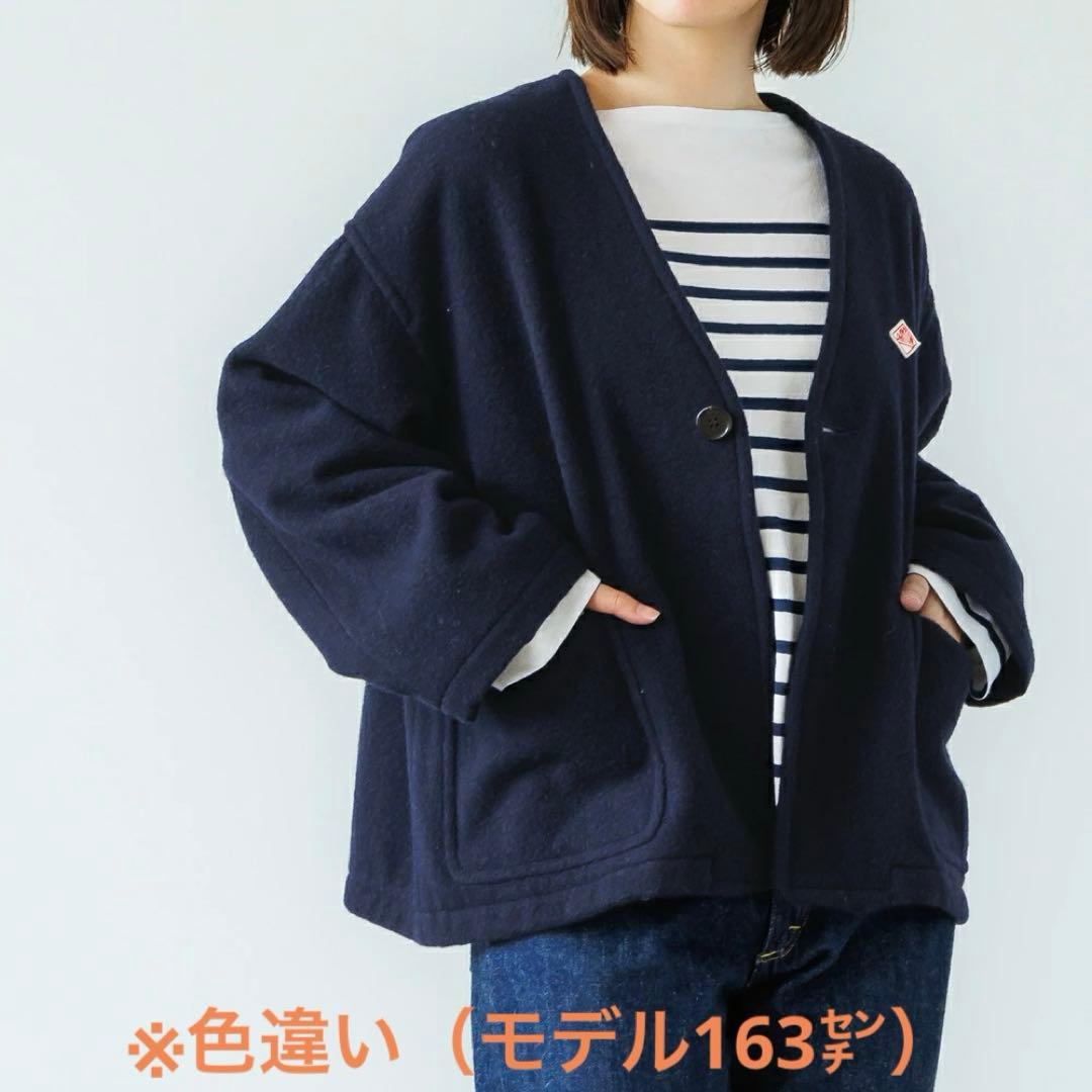 DANTON/ダントン　ウールVネックジャケット