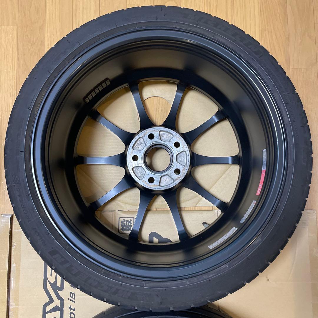 VOLK RACING CE28N plus 18インチ タイヤセット