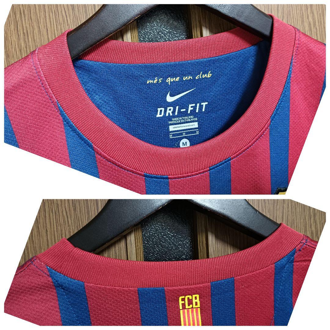 ナイキ バルセロナ ダビド・ビジャ #7 ユニフォーム 11/12ホーム M