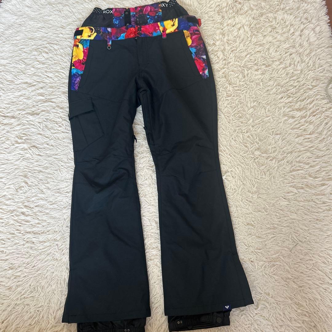 美品　ROXYスノボウエア　上下セット　蜷川実花コラボ　花柄　M L