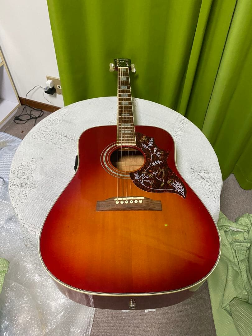 ひばり　極上美品ハミングバードK Garageエレアコ 音出し良好