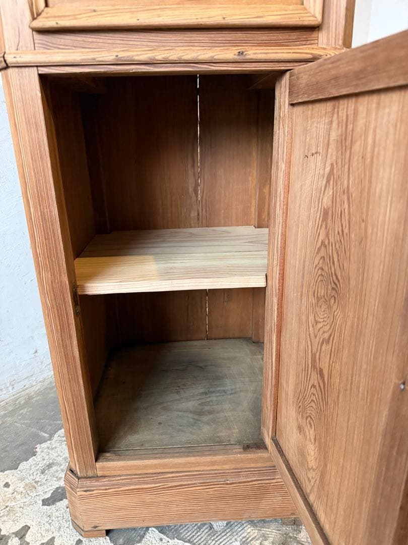 ビンテージ ドロワーナイトテーブル ドロワーベッドサイドテーブル　剥離