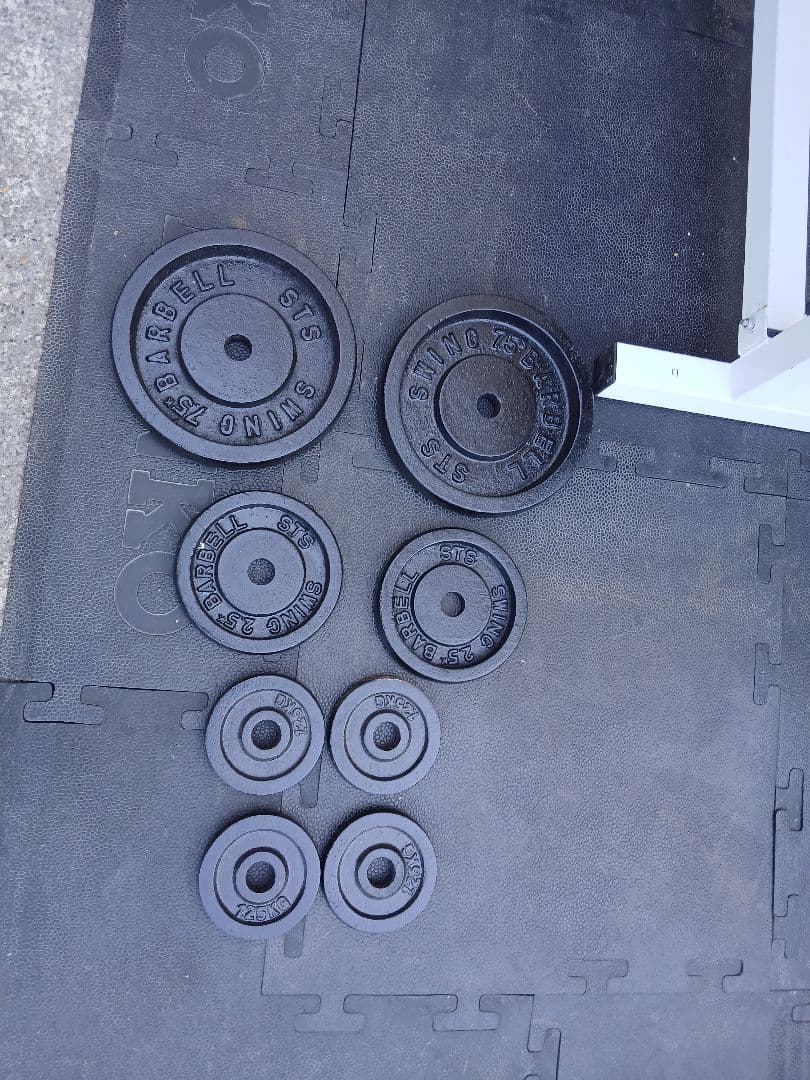 WILD FIT　ベンチプレートセット 計55Kg引き取限定　埼玉県